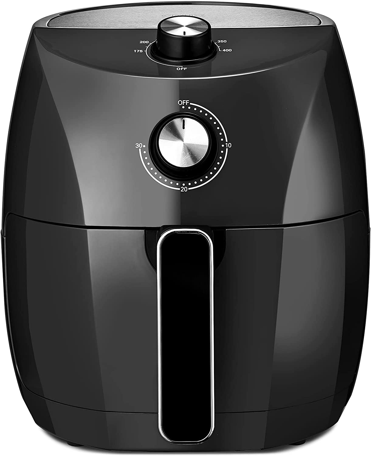 Faster Preheat Air Fryer, Color (Black)