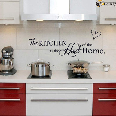 The Kitchen' Quote Wall Stickers Kitchen