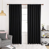 rod pocket curtains, 52 x 108 inches, 2 panels