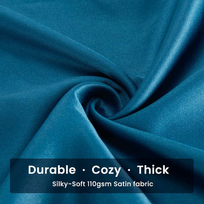 2 Pack Pillowcases, Size 20" x 30", (Teal)