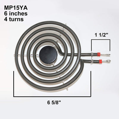 2pcs Electric Burner Replacement for Electric Stove