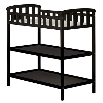 Changing Table, Black 36.5x20x39 Inch