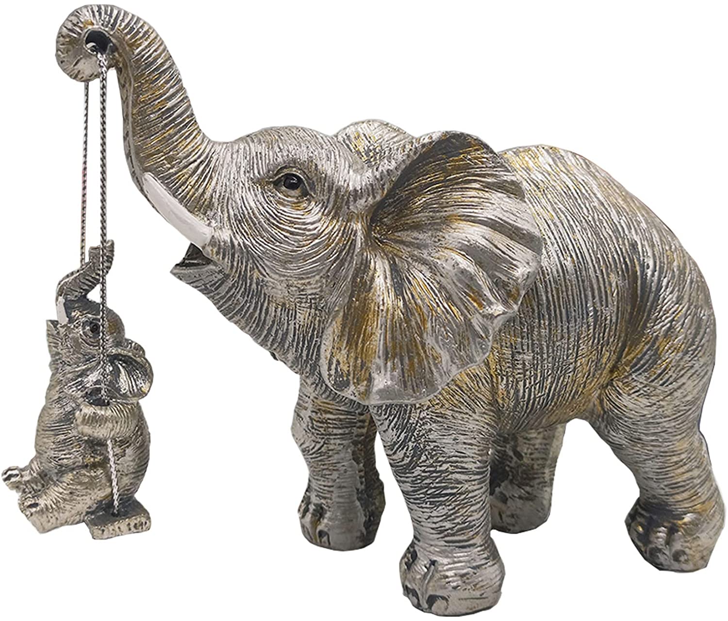 Elephant statue decoration(silver)