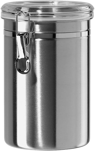 Kitchen Container, Stainless Steel, Glass, 64 Oz, 1 Piece