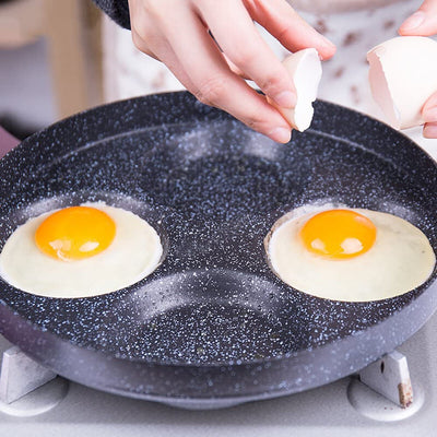 Aluminum 4-Cup Egg Frying Pan