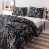 Comforter Set Queen - 3 PCS Floral Bedding