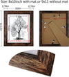 Picture Frames Rustic Brown