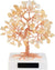 Mini Natural Citrine Crystals Stone Tree