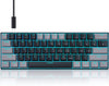 Mechanical gaming keyboard, with gray and black keys