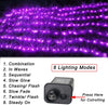 Purple Net Lights, 14.8x4.9ft 300LED Mesh Fairy