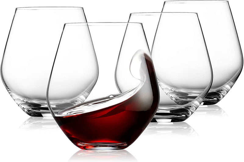 Glasses for wine, 17oz, Set of 4