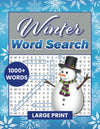 Winter Word Search Large Print