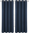 Navy Blue, Blackout Curtains, 52 x 84 inch