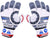 Goalkeeper gloves, with double protection, White, Size 5