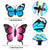 36 Pieces Butterfly Hair Clips (Style 3)