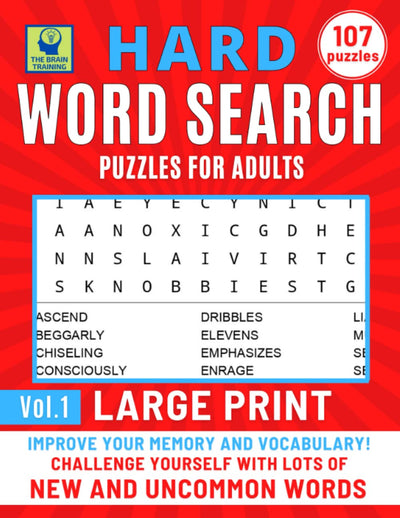 Word Search Puzzles For Adults