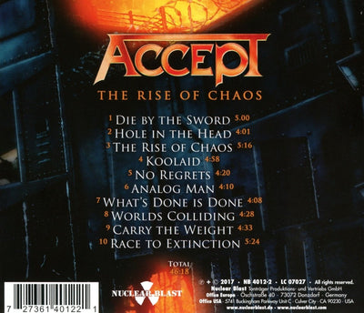 The Rise Of Chaos (CD)