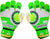 Goalkeeper gloves, with double protection, Green, Size 5