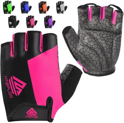 Lightweight Anti-slip Bike Gloves (Black and Pink Color)