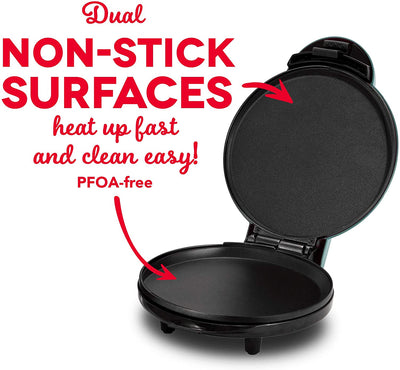 8” Express Electric Round Griddle for for Pancakes