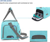 Water Resistant Sports Gym bag with Shoe Compartment, Blue