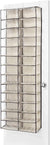 Shoe racks over the door (26 pairs)