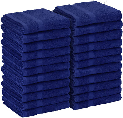 24-Pack Absorbent Salon Towels ( Royal Blue)