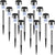 Outdoor Solar Lights, (Pack of 12 Lights)