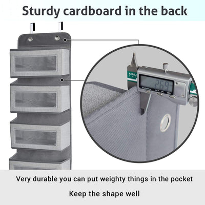 The Door Hanging Organizer Storage with 5 Large Pockets