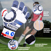 Goalkeeper gloves, with double protection, White, Size 5