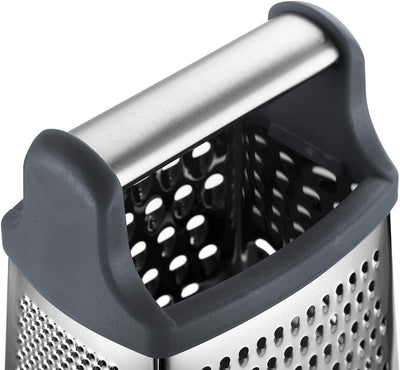 Professional Box Grater, Stainless Steel with 4 Sides