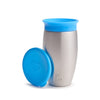 360 Stainless steel baby sippy cup, blue color