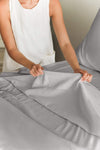 Light Grey Bed Sheets – Fitted