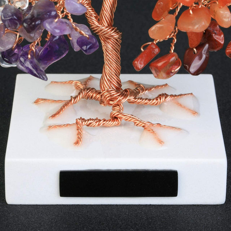 Mini Tree With Fallen Natural Crystals