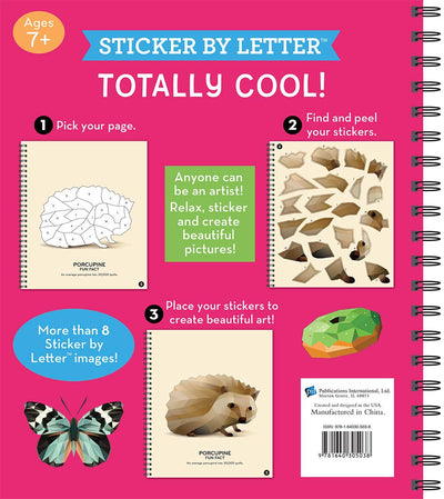 Brain Games - Sticker by Letter (Spiral-bound)