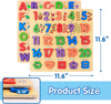 Puzzle game 2 in 1 numbers and letters ABC Y 123