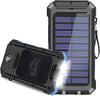 Solar Charger, 30000mAh, 6.4 x 3.3 x 0.8 inches