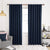 Blackout Curtains 52" x 84", Navy Blue, 2 Panels