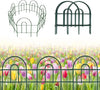 Decorative Garden Fence, Stainless Iron, 18 in. x 15 ft.