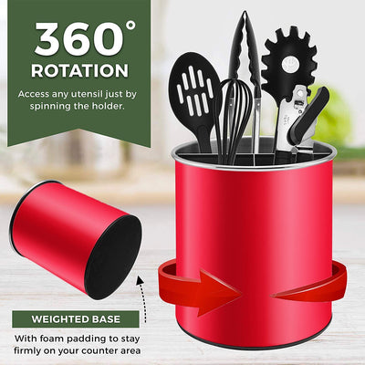 Extra large cookware holder (Ruby Red)