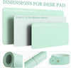 Non-slip desk mat (Pale Green, 35.4" x 17")