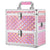 Cosmetic Box Nail Case Storage Organizer, pink