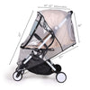 Universal Waterproof Windproof Rain Cover for Stroller (Black-L)