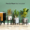 Plant Pot, Fits Up to 10 Inch Planter, Black