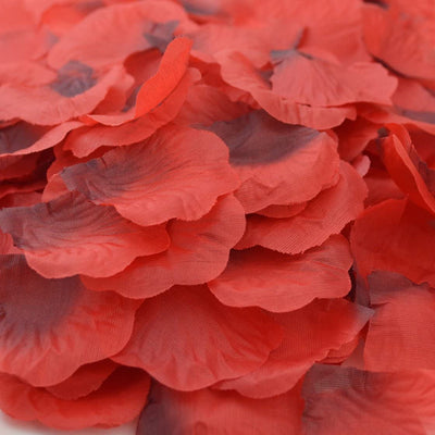 2000 PCS Rose Petals Decoration for Valentine's Day, Dark Red