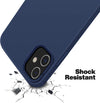 6.7" Silicone Rubber Full Body Protective Case, Navy Blue