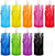 Foldable water bags with clip 9 assorted colors