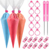 122 Pieces Cookie Decorating Tools, (Pink, 14 Inch)