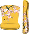 Keyboard Wrist Rest & Mouse Wrist Rest - Flower & Birds