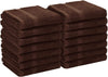 24-Pack Absorbent Salon Towels ( Dark Brown)